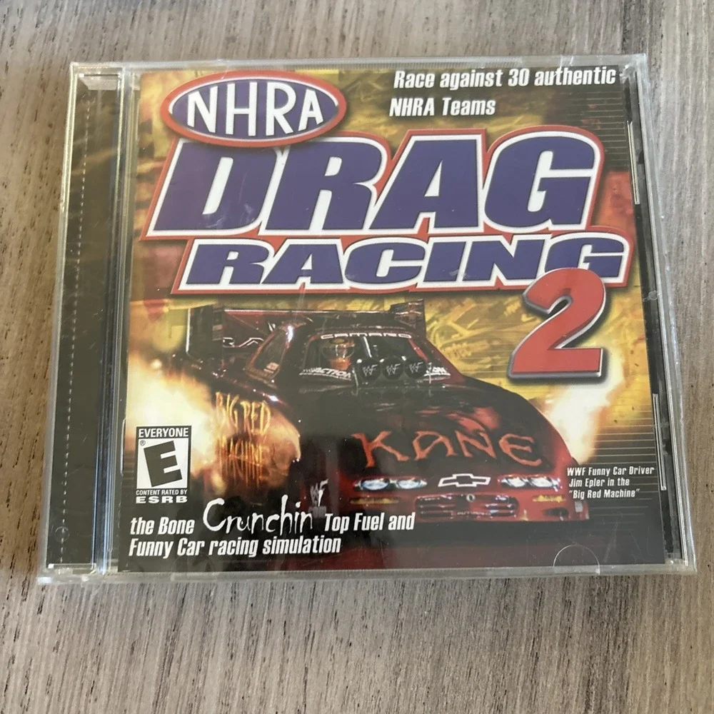 NHRA Drag Racing 2 (PC, 2002)-‎ New, Sealed